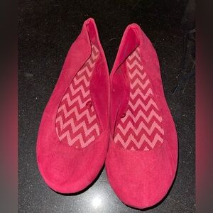 Hot Pink Flats